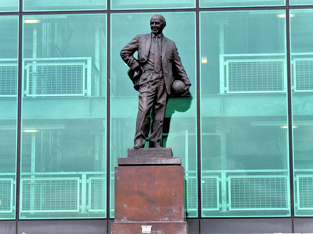 Statue of Sir Matt Busby